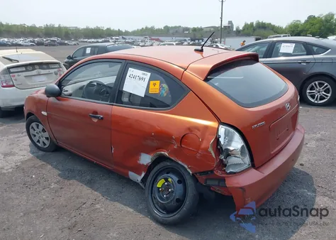 2009 Hyundai Accent Gs из США, поврежденный, VIN KMHCM36C19U115633